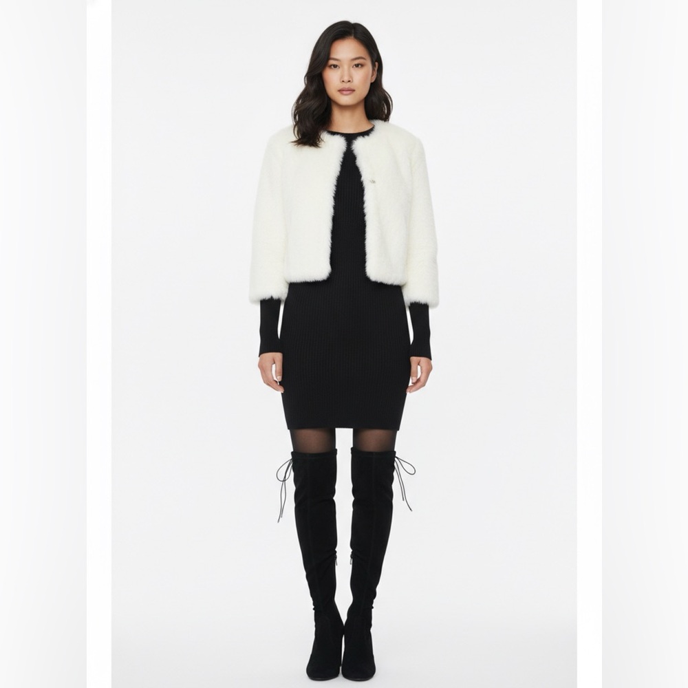 Elegant Black Knee-High Women's Boots